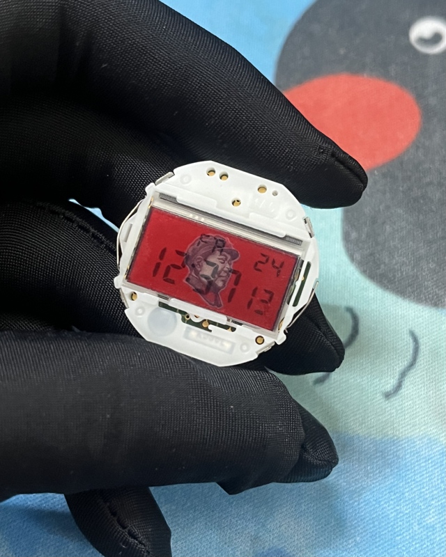 Kaka Watch Small Square Screen Modification Sticker Instructor Dadao Baiti F91W/A158-A159A168 Color Change