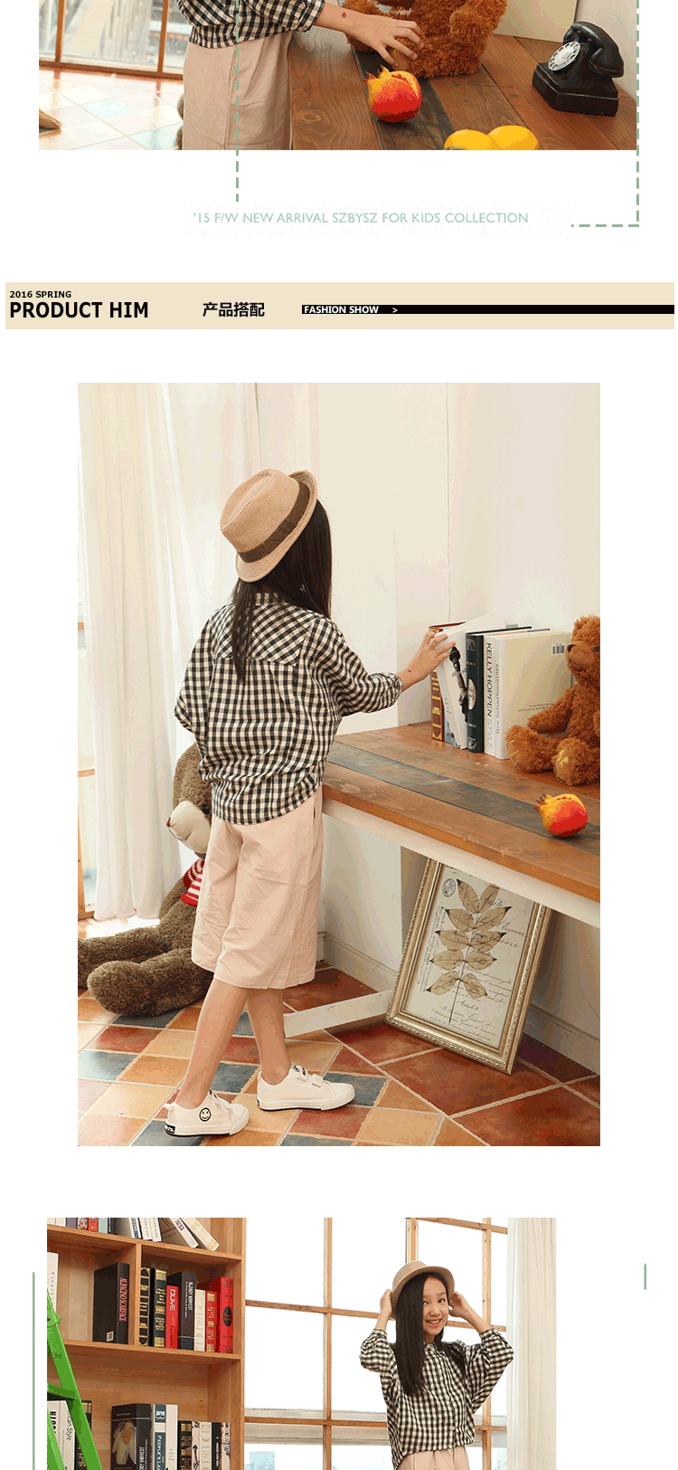 Chemise fille CLOTHING à manche longue - Ref 2084795 Image 32