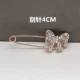 Cổ điển rhinestone phụ kiện trang trí cardigan pin khóa cổ áo trâm nhỏ đa dạng của thời trang hoang dã chống ánh sáng pin nữ