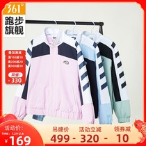 361 Wei Yi Women Lazy Wind Official 2021 New Loose Sports Clothes bf Wind Jacket Jacket Jacket