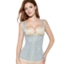 Yilani khóa điều chỉnh đốt cháy mỡ bụng cơ thể chia tách áo sơ mi nhựa giảm béo corset áo giảm eo Corset