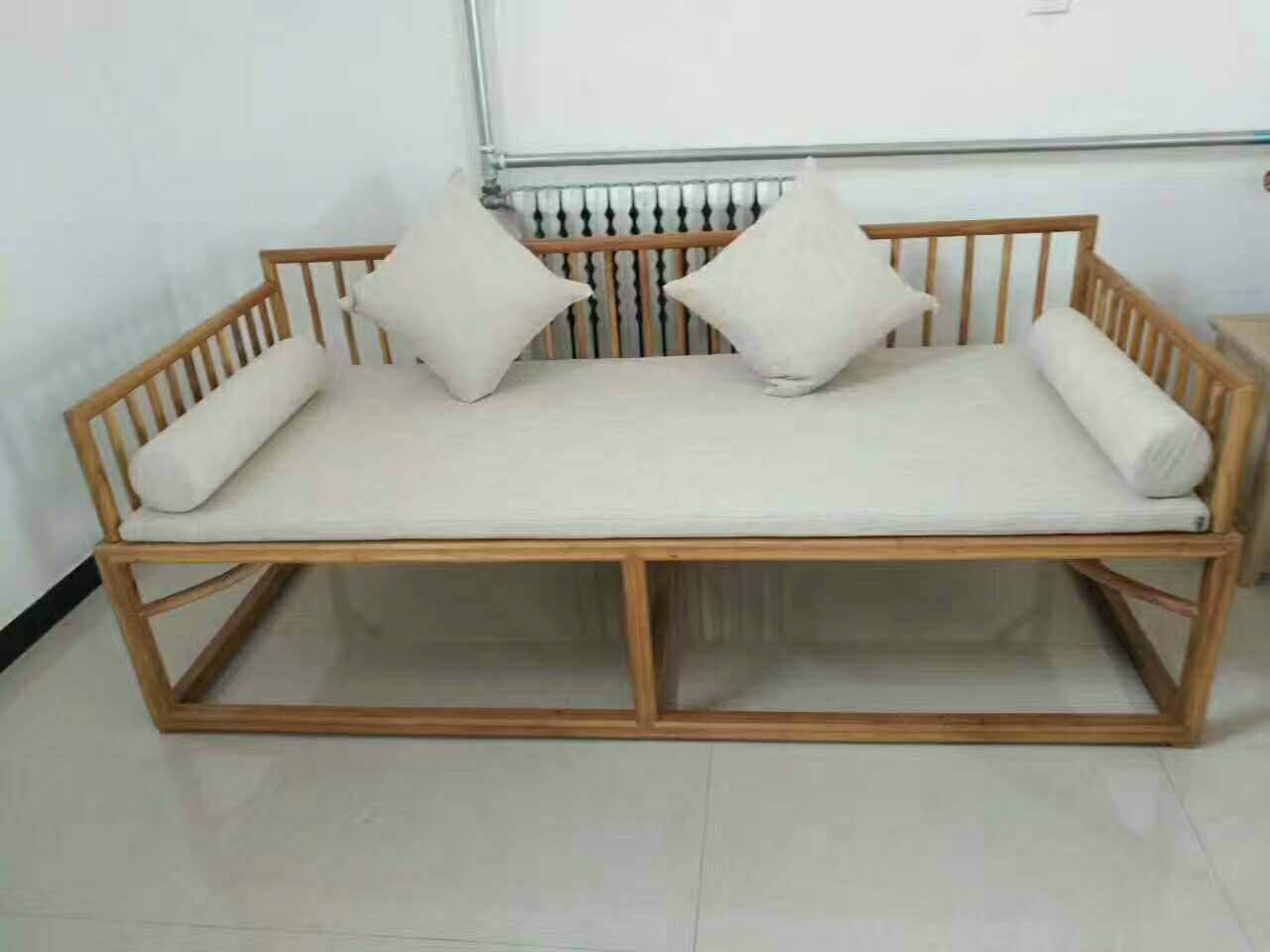 Zongdian dừa tự nhiên lanh mat vải ghế pad tùy chỉnh nệm Rohan cũ sơn nội thất elm - Nệm everon khuyến mãi