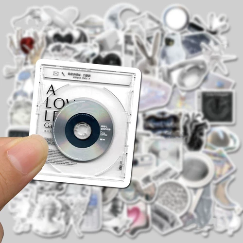 Серебряный декор, креативная водонепроницаемая наклейка, изысканный стиль, широкая цветовая палитра, «сделай сам»