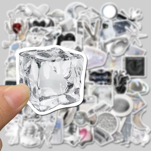 Серебряный декор, креативная водонепроницаемая наклейка, изысканный стиль, широкая цветовая палитра, «сделай сам»