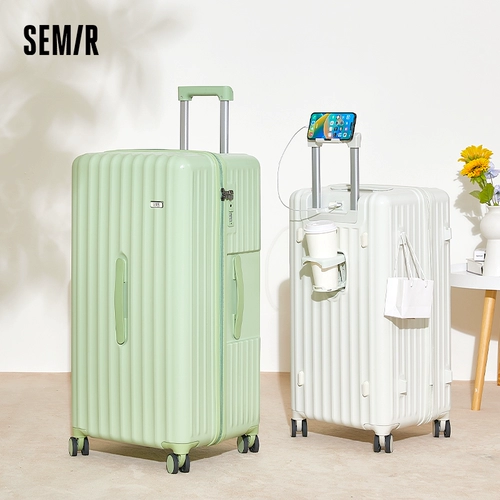 Semir, универсальный вместительный и большой прочный чемодан подходит для мужчин и женщин