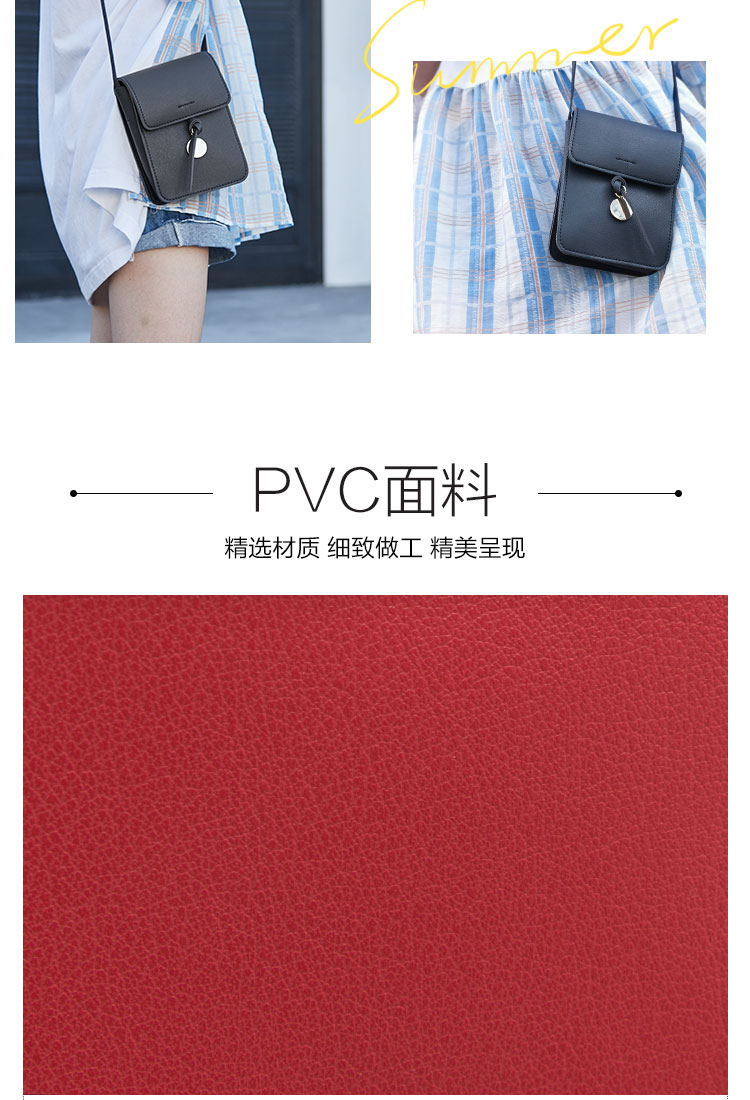 Túi Senma Messenger Nữ Mới 2019 Mùa hè Fresh Fashion Mini Shoulder Bag Nhỏ ck Summer Mobile Phone Bag - Túi xách nữ túi calvin klein nữ chính hãng