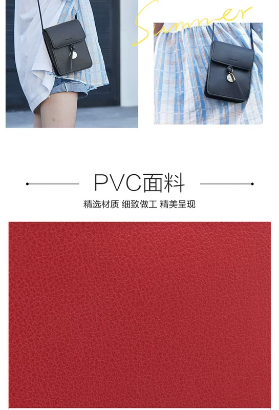 Túi Senma Messenger Nữ Mới 2019 Mùa hè Fresh Fashion Mini Shoulder Bag Nhỏ ck Summer Mobile Phone Bag - Túi xách nữ túi xách công sở nữ
