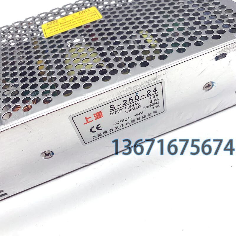 Upper Source Switch Power Supply S-250W - 24 Instruction Power Supply 250W 10A Switch Power Supply