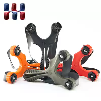 US imported AXIOM POLY new slingshot wild card ball bow flat leather bow double slingshot traditional bow