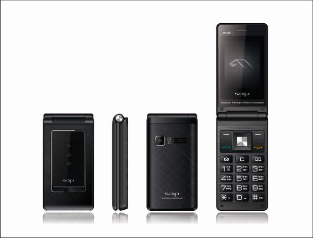 Mới Cyber ​​Yu Hua SOP F19 điện thoại màn hình cảm ứng lật - Điện thoại di động dien thoai di dong
