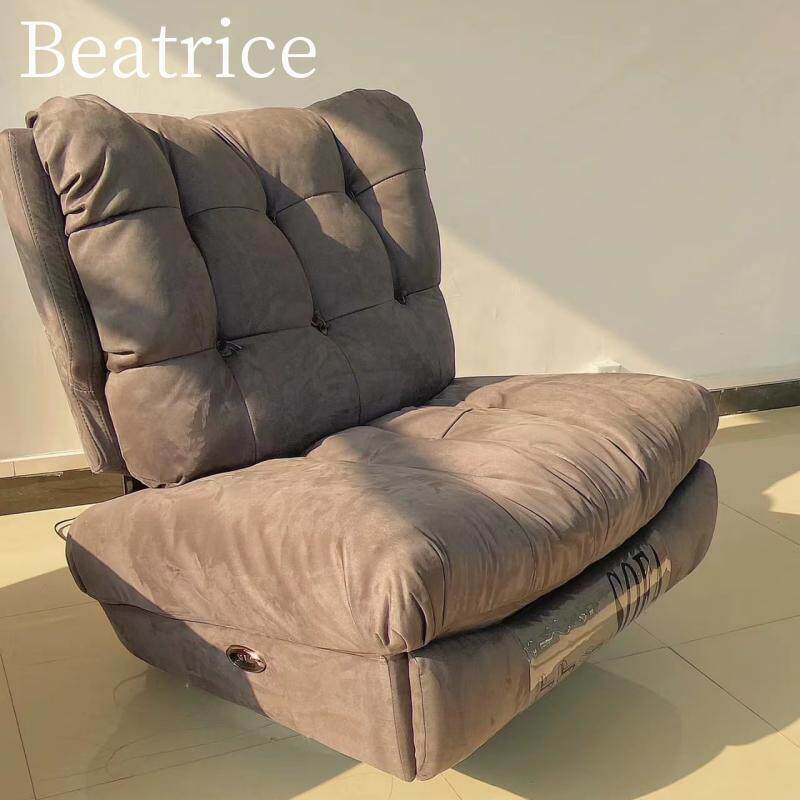 Baxter Cloud Single Sofa Electric Multi-function Living Room Balcony Swivel Reclining Sleeper Rocking Chair 