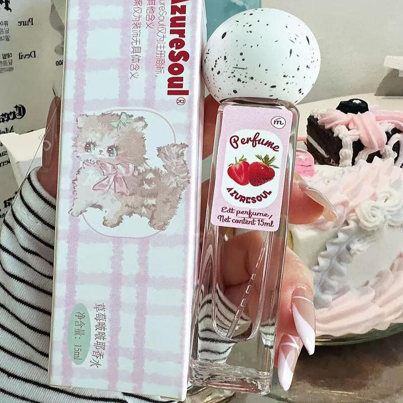 Azuresoul Romantic Kitten Girl Series Niche Perfume/Strawberry Apricot Pomegranate Blueberry Taro Perfume