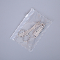 Spot Nail Earrings Containing Bag Transparency Makeup Bag Portable Waterproof Custom LOGO Wash Bag