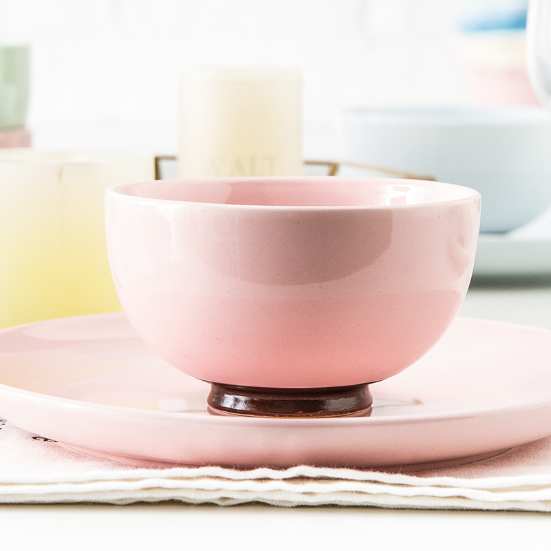 Jian Lin creative Japanese ceramics tableware soup bowl rice bowls rainbow such as bowl bowl dessert always express and jade