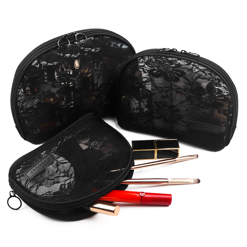 Transparent cosmetic bag small portable female ins wind super fire simple large-capacity travel storage bag carry-on wash bag