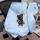 Бархатный осенне-зимний трендовый свитер с капюшоном в стиле хип-хоп с мультяшным принтом из чернобурки для мужчин и женщин, уличная свободная универсальная куртка ins mini 3