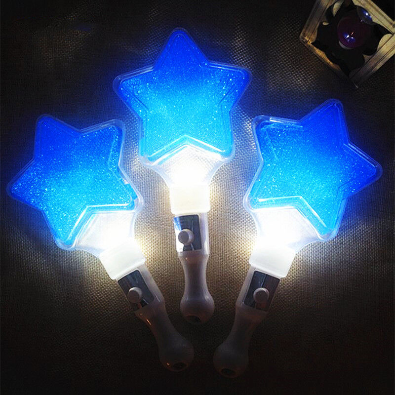 Light stick Mayday concert blue light stick star Zhang Jie should aid flash stick custom logo silver light stick