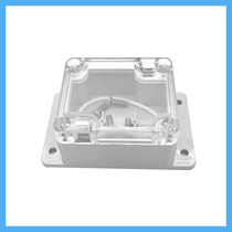 63 63 * 58 * 35mm outdoor cable junction box F20-2T with ear small waterproof case IP65 sealing case