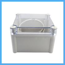 190*190 * 130mm outdoor transparent protection waterproof box 02-31T plastic electronic instrument box ABS plastic