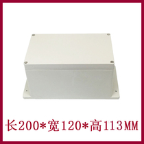 200 * 120 * 113mm waterproof wiring box F1-2 high cover with ear meter case marine plastic junction box