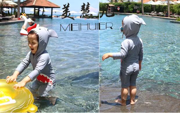 Đồ bơi trẻ em cho bé 0 dễ thương 1 trẻ sơ sinh 2 bé gái 3 tuổi 4 bé gái áo tắm trẻ em chống nắng 6 - Đồ bơi trẻ em quan ao boi dep