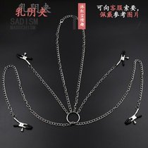 Breast clip vagina clip bell labia clip female breast clip clitoris clip training girlfriend maid supplies sm female slave props