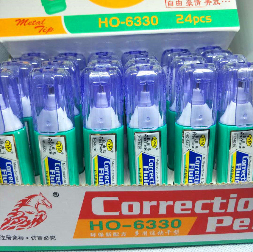5 Amendments Liquid Free Ma coated with iron head Long version Environmental protection 18g Students correct rocking all pressing type 6330