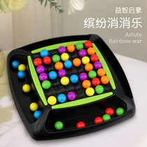 Rainbow Match fun Parent-child interactive board game Childrens match Focus logical thinking training educational toys