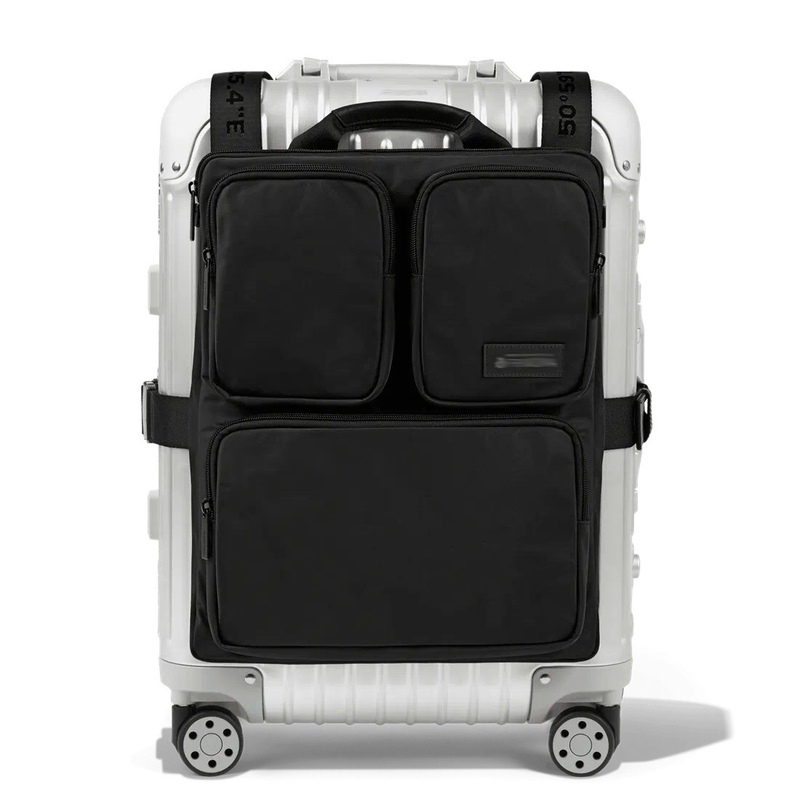 Official Website R Brand Luggage Expansion Bag Harnes Carry-On Suitcase Vest Black Luggage Strap Storage Bag
