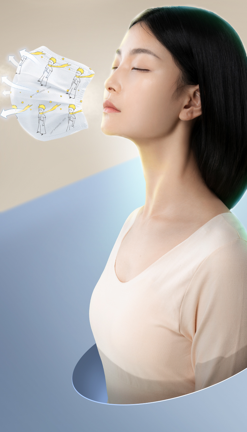 超亚 小王子联名款  成人/儿童 医用外科口罩 50只 图9