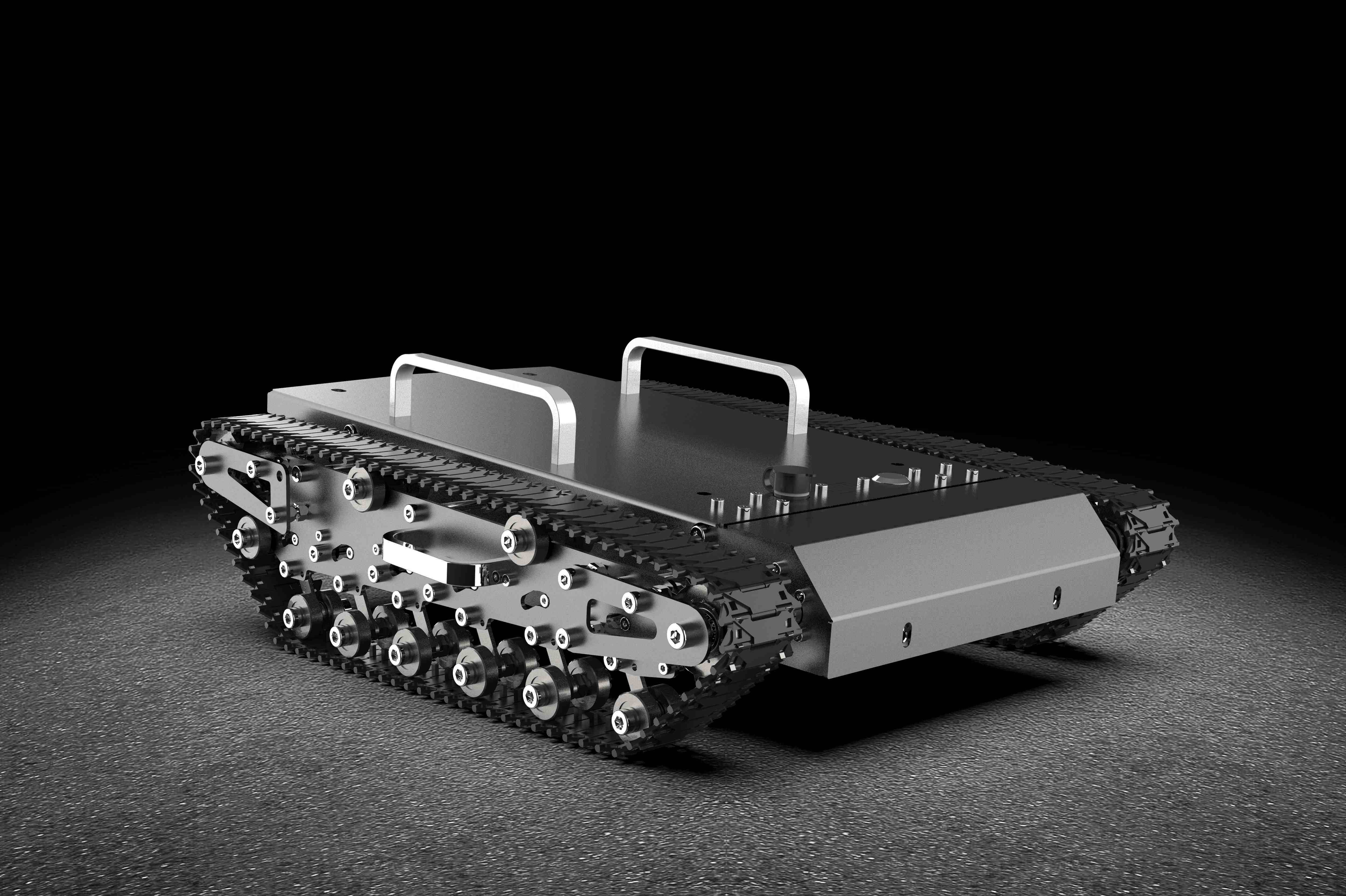 Secondary development of robot-by-wire chassis AGV car remote control tracked vehicle mobile platform
