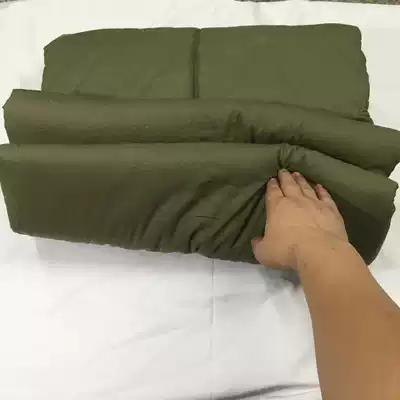 Military 5 kg 7 kg quilt single cotton quilt thickened army green quilt School army dormitory quilt quilt