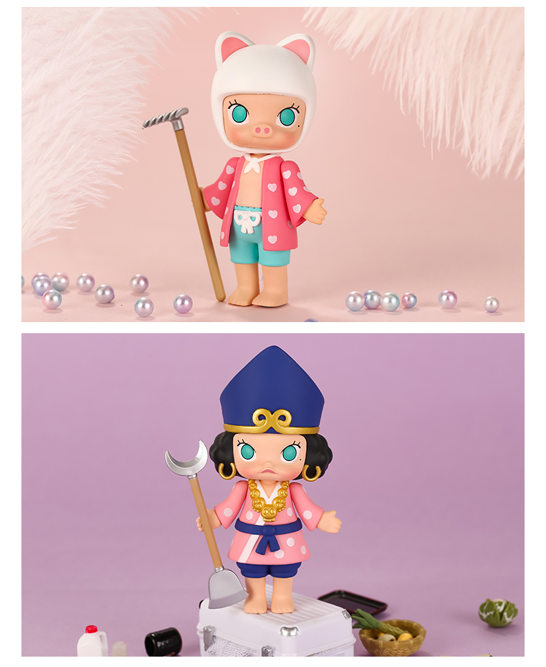 POPMART Bubble Mart Molly Westward Journey Series Blind Box Doll Doll Xu hướng thứ cấp Trang trí thủ công - Trang trí nội thất tủ trang trí phòng khách