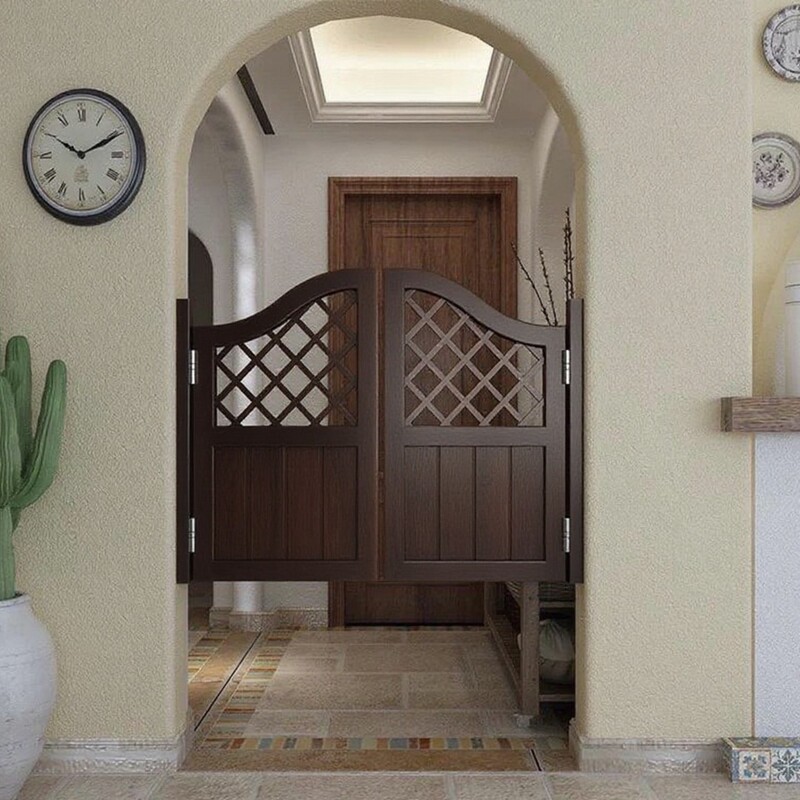 Shanhua Solid Wood Denim Door, Single Leaf Half-Height Door, Bar Restroom Door, Bar Counter Door, Partition Corridor Wooden Door Shanhua Solid Wood Denim Door, Single Leaf Half-Height Door, Bar Restroom Door, Bar Counter Door, Partition Corridor Wooden Door