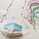 Красочная медицинская маска в форме цветка, защитные модные очки, простой и элегантный дизайн