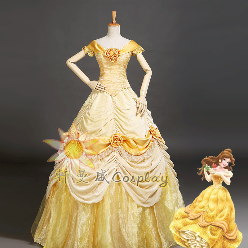 white christmas dresses Christmas Belle Princess Dress, Adult Belle Princess Dress, Red Belle –  TwirlingDresses main image 1