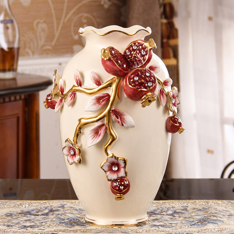 Real Accessories Eurostyle Ceramic Vases Pendulum modern minimalist European style flower-flower-flower-flower-flower-flower-flower-flower-room home soft adornment