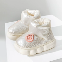 С пухом, белый