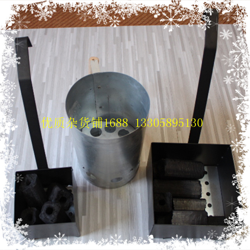 Commercial thickened ignition barrel Point carbon barrel Carbon storage furnace Carbon raising furnace Ignition barrel Ignition furnace Heating furnace BBQ accessories package