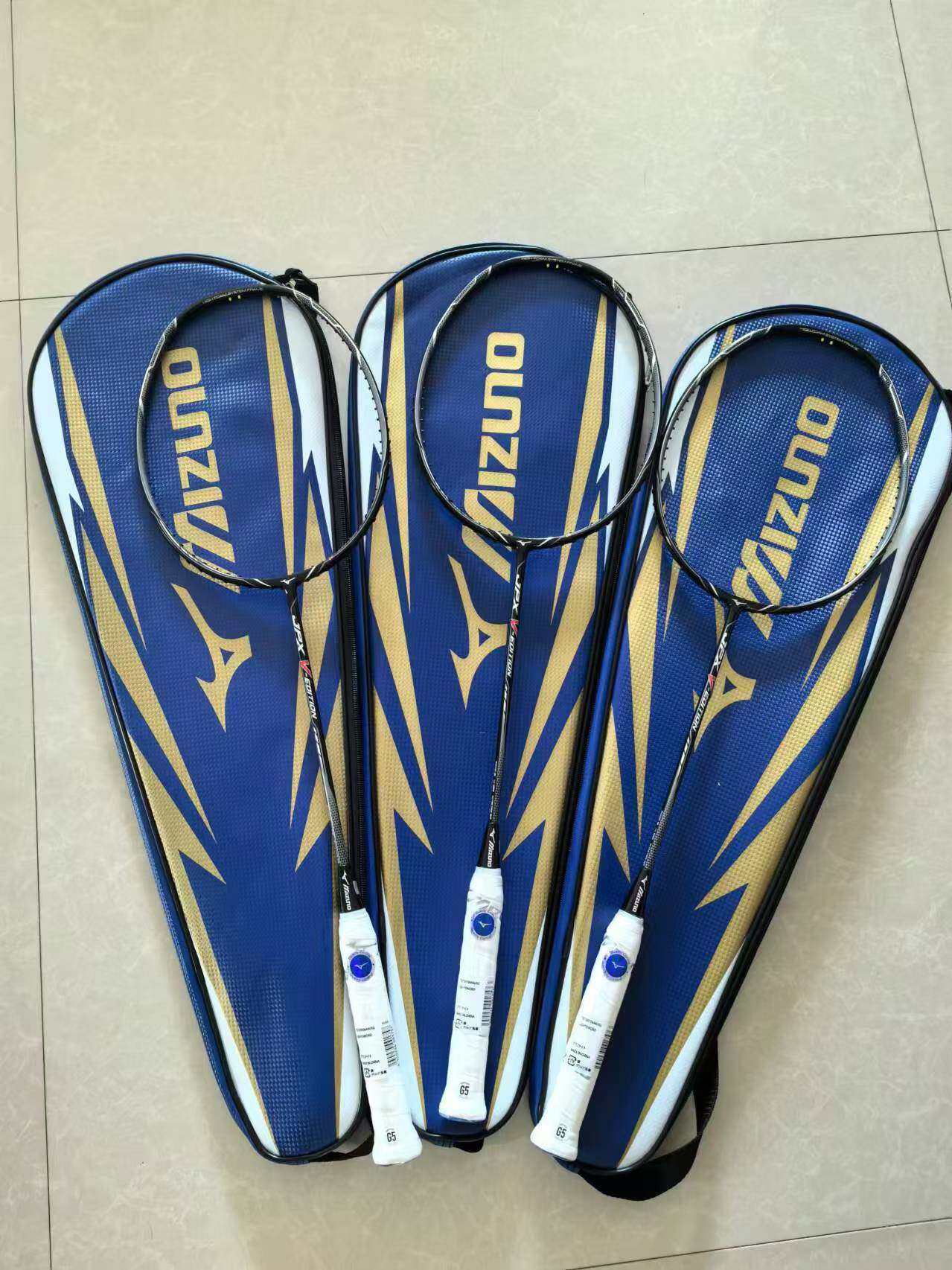 30-килограммовая сверхлегкая ракетка для бадминтона Mizuno mizuno jpx 8flash full carbon all-in-one Изображение 1