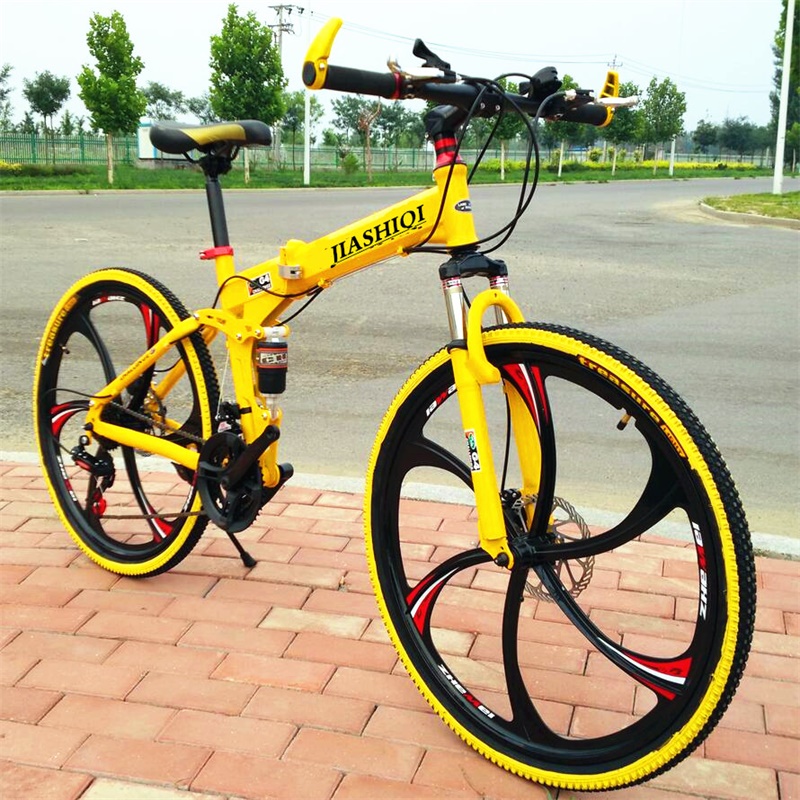 Take back seat Manned Bike 30 Speed High Speed Sports Car High Junior High School Size Student Men And Women Folding Bikes