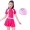 Đồ bơi trẻ em mới cho bé gái ngắn tay dính liền với trẻ lớn Học sinh ít bé gái mặc váy chống nắng bơi đồ bơi chuyên nghiệp - Bộ đồ bơi của Kid đồ bơi cho trẻ