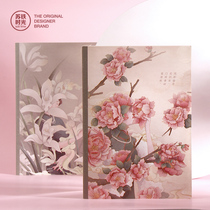 Cote time college students postgraduate entrance examination book B5 thickened notebook simple ins style student exercise book Ancient style notepad girl heart 16k car line horizontal line inside page diary Chinese style