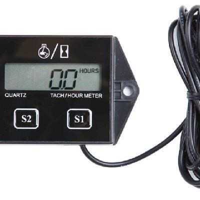 Rev-type locomotive tired-timer accumulator petrol engine tach hourmeter electronic timer