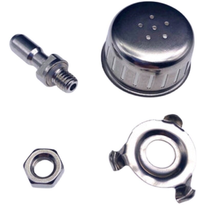 Stainless steel high-pressure boiler exhaust pipe energy-saving pressure cooker accessories exhaust rod pillar anti-clogging hood