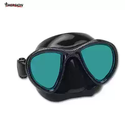 French imported Impersion free diving fishing and hunting mask low volume deep diving coating UA carbon