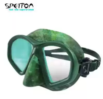 Spain Spetton-Matt Camo Free Diving Fishing and Hunting Mask Diving Mask