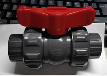Kunshan Xieyu UPVC double live ball valve PVC double by the order of the ball valve Oil Ren ball valve bilateral by the order of the ball valve