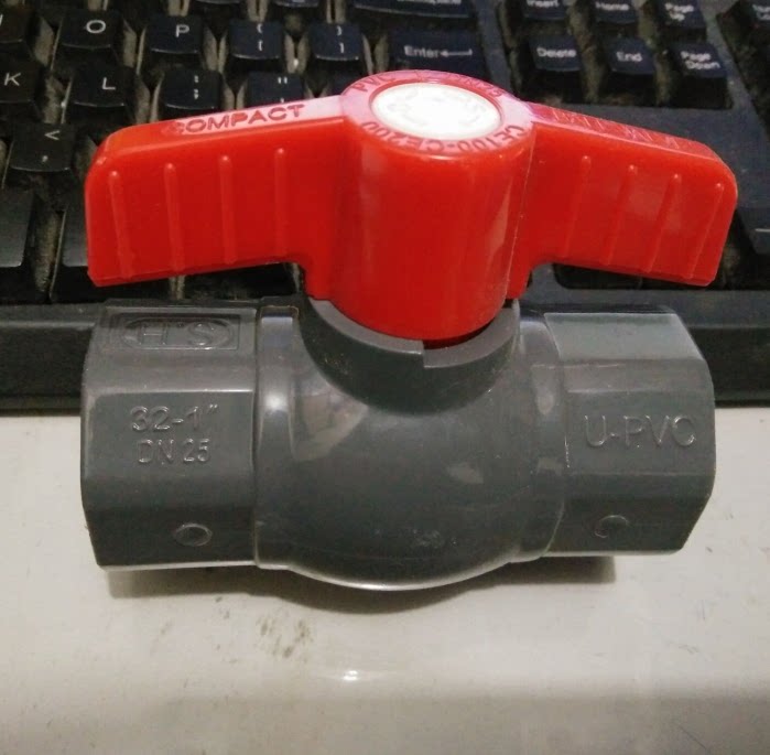 British system UPVC ball valve Inregularity day Label simple ball valve UPVC valve switch 22 34 34 60 60 76 76 89114