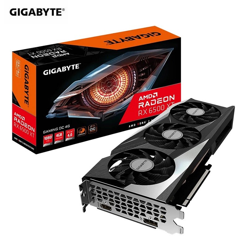 Yeston Gigabyte MSI RX6400 6500 6650 6700 6750XT Cherry Child Flower Marriage Hunting Eagle graphics card